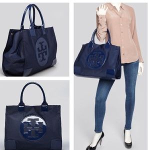 Navy blue large Ella tote